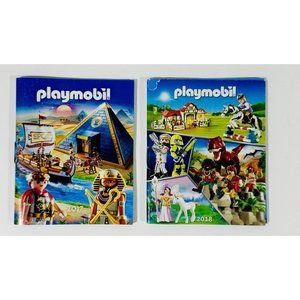 Playmobil German Toys 2017 & 2018  Mini Color Catalogs Kids Fun Gifts Ephemera